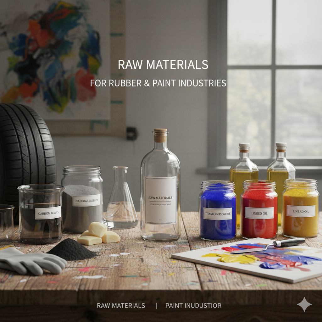 Raw Materials for Rubber & Paint Industries